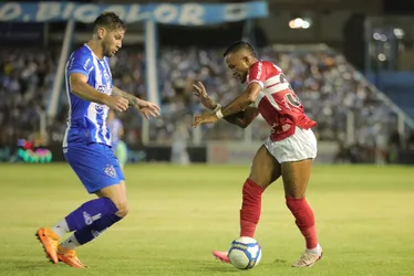 
			
				Em duelo fora de casa, CRB fica no empate com o Paysandu: 1 a 1
			
			