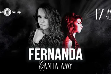 
			
				Fernanda Guimarães realiza show em homenagem a cantora Amy Winehouse
			
			