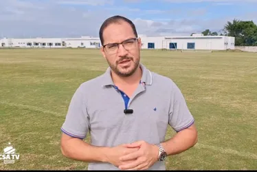 
				Gerente de futebol do CSA sobre saída de Pastana: "Lamento a decisão"
			
			