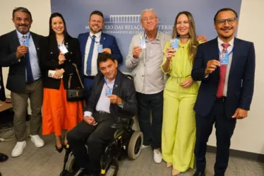 
			
				Léo Loureiro representa o Brasil na conferência da ONU em Nova York
			
			