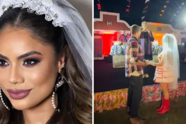
			
				Lexa e Ricardo Vianna se “casam” em arraiá da Anitta
			
			