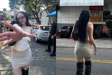 
			
				Noah Cyrus faz selfies pelas ruas de SP antes de cantar em festival
			
			