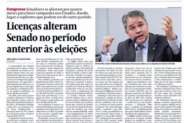 
				Rodrigo será candidato a vice e a mãe de JHC assume o Senado já em julho
			
			