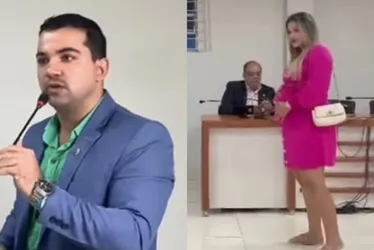 
			
				Vereador diz ter dúvida se filho é dele e atribui a políticos ‘invasão’ de grávida ao plenário
			
			