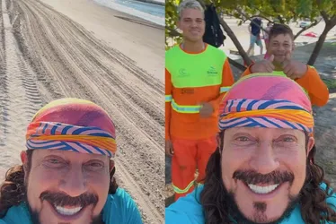 
			
				Vídeos: Bell Marques se encanta com beleza da orla de Maceió: 'Praia linda demais'
			
			