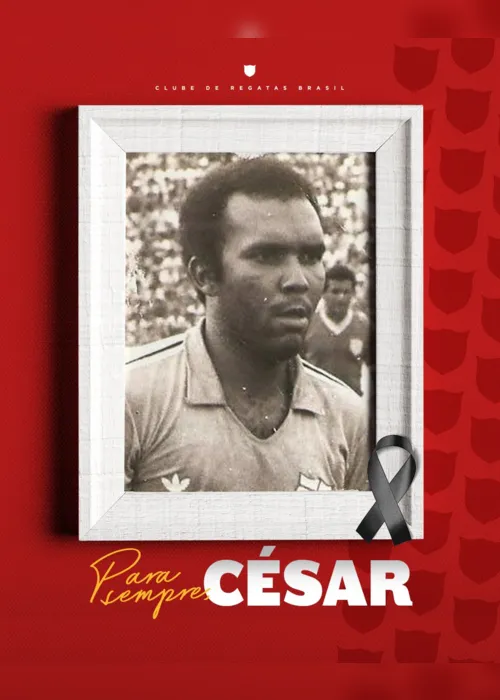 
				
					Clubes lamentam falecimento do ex-goleiro César
				
				