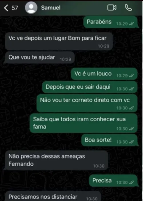 
				
					Conversas mostram relação de alagoano com padre: “Confio no seu amor