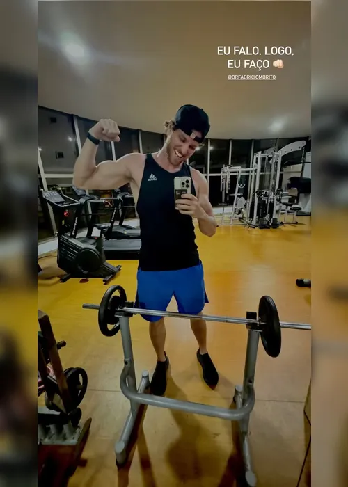 
				Ex-BBB Lucas Bissoli exalta músculos em treinos no fim de semana
			
			