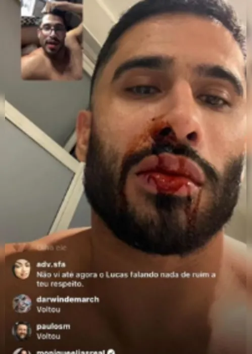 
			
				Ex-affair acusa Lucas Souza de agressão: “Fiz uma denúncia”
			
			