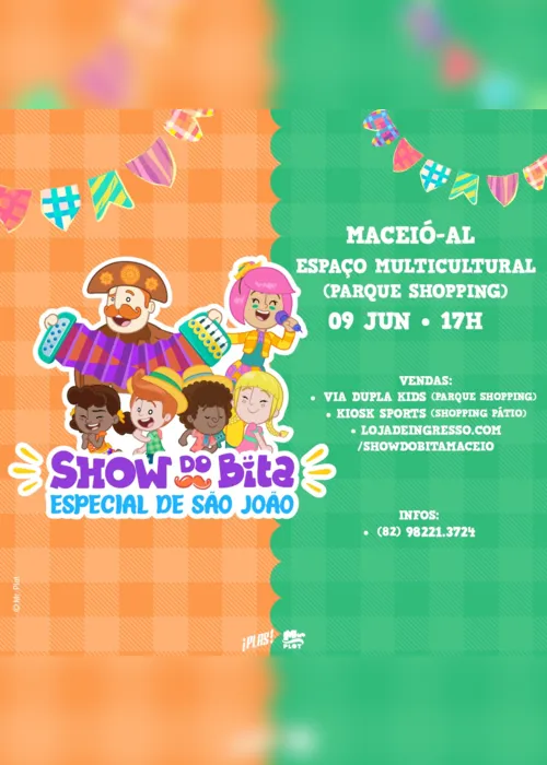 
			
				Maceió recebe Show do Bita – Especial de São João
			
			