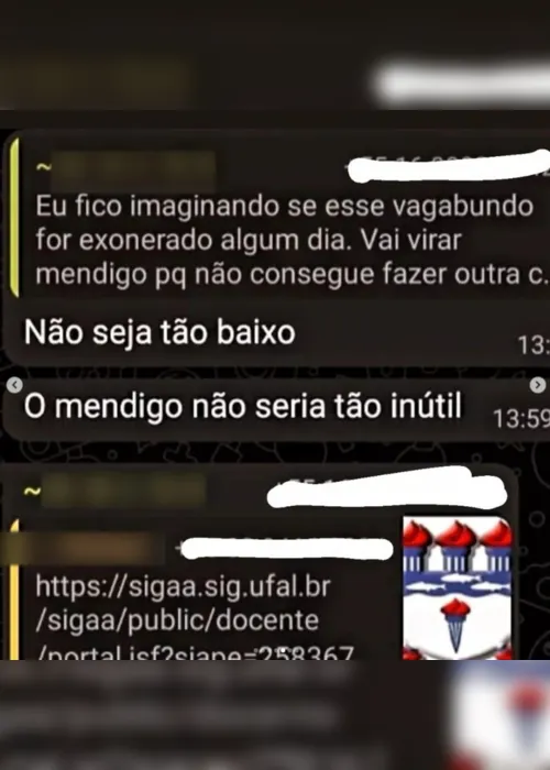<br>				<br>					Professor da UFAL denuncia ter sido vítima de racismo por alunos: 'Cara de vagabundo'<br>				<br>				
