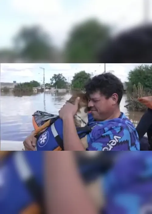 
			
				Voluntário encontra o próprio cão perdido há 7 dias em cidade gaúcha
			
			
