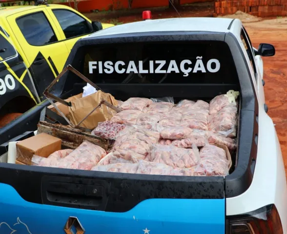 FPI do São Francisco apreende 400kg de carne e ovos de codorna em Arapiraca
