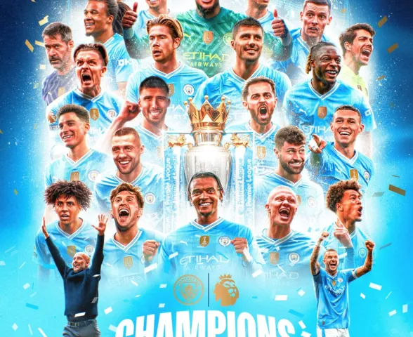 Manchester City é campeão da Premier League em série inédita de título