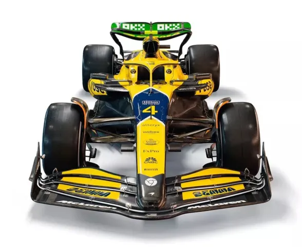 Mclaren revela pintura em homenagem a Senna para GP de Mônaco