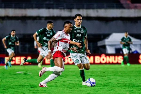 
				
					CRB vence o Guarani, com gol de Gegê, e deixa a zona da degola: 1 a 0
				
				