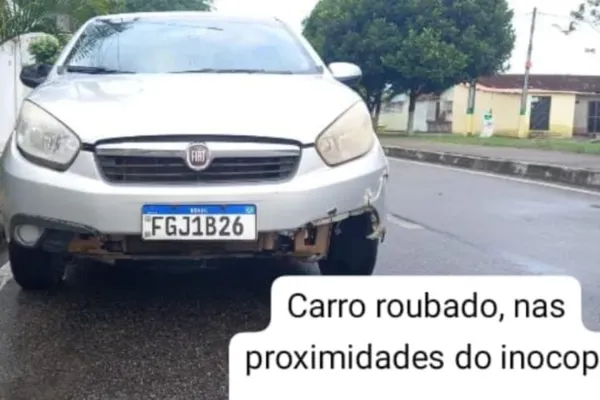 
				
					Motorista por aplicativo tem carro roubado por passageiros em Maceió
				
				