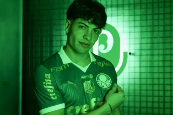 
				
					Palmeiras anuncia a contratação de Giay até 2029
				
				