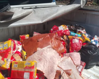 Vigilância apreende 220 kg de alimentos estragados no Vergel do Lago