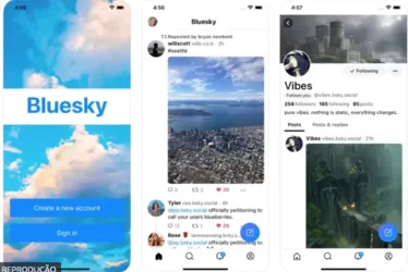 
			
				Bluesky: rede social que bateu recordes de interações com a queda do "X"
			
			