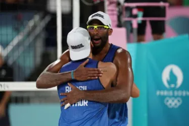 
			
				Evandro e Arthur caem nas quartas para dupla sueca
			
			