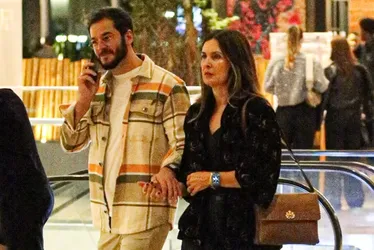 
			
				Fátima Bernardes e Túlio Gadêlha curtem cineminha no Rio
			
			