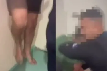 
			
				Homem dá chute e cabeçada antes de soco de GCM em hospital
			
			