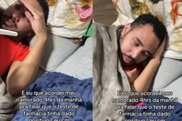 
				Homem dorme após descobrir gravidez da namorada: “Achou que era sonho”
			
			