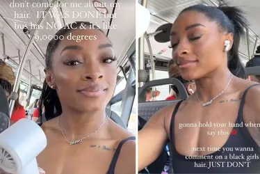 
			
				Lenda da ginástica
Simone Biles rebate críticas sobre cabelo: 'Apenas não faça'
			
			