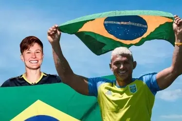 
				Paris 2024: Saiba quem serão os porta-bandeiras do Brasil na abertura
			
			