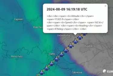 
			
				Pesquisador da Ufal diz que avião da Voepass cruzou zona crítica por 8 minutos
			
			