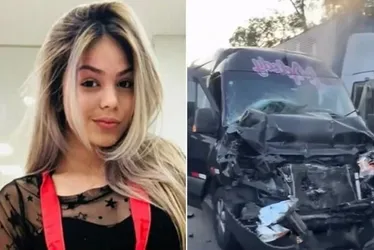 
			
				Van de Melody sofre grave acidente a caminho de show
			
			