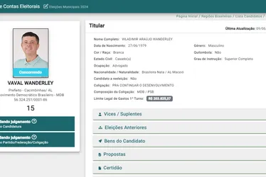 
				WO? Até agora, quatro prefeituras de Alagoas serão disputadas por candidato único
			
			