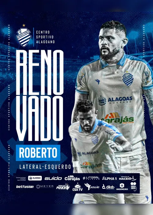 
				CSA renova com zagueiro Biazus, com lateral Roberto e com atacante Tiago Marques
			
			