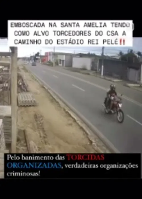 
				Vídeo mostra imagens fortes de emboscada contra torcedores do CSA; 4 presos e 1 apreendido
			
			