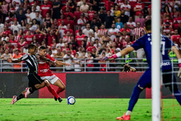  No Rei Pelé, CRB arranca empate com o líder Santos, pela Série B: 1 a 1 