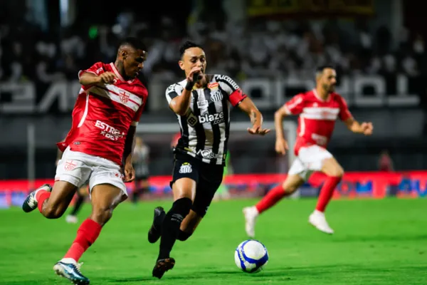  No Rei Pelé, CRB arranca empate com o líder Santos, pela Série B: 1 a 1 