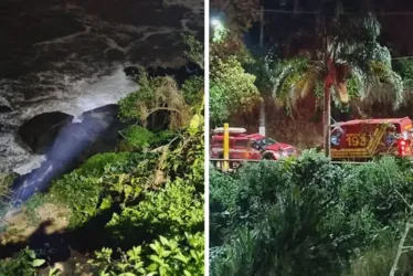 
			
				Sobreviventes de naufrágio se agarraram em pedras para não morrer
			
			