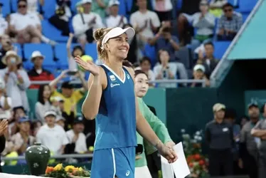 
			
				Bia Haddad perde para americana e é eliminada do WTA 1.000 de Pequim
			
			