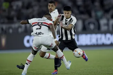 
			
				Botafogo precisa de feito inédito contra o São Paulo para avançar na Libertadores
			
			