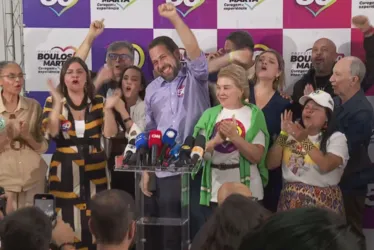 
				Boulos agradece eleitores e exalta Marta em discurso após apuração dos votos
			
			