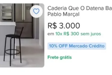 
			
				“Cadeira” que Datena atirou em Marçal ganha anúncios em sites de venda
			
			