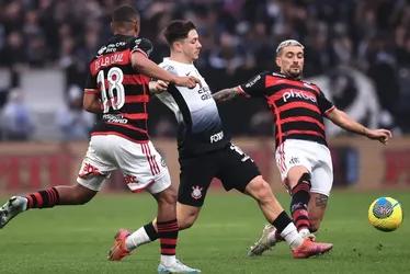 
			
				Copa do Brasil: Flamengo segura vantagem, empata com Corinthians e vai à final
			
			