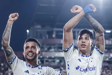 
			
				Cruzeiro chega à primeira vitória com Diniz, elimina Lanús e é finalista da Sul-Americana
			
			