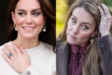 
			
				Detalhe chama atenção em 1ª aparição de Kate Middleton após quimioterapia
			
			