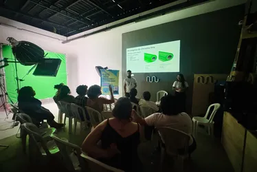 
				“Equidade é a palavra”, diz Felipe Neves, artista cego, durante a Mostra Inclusão
			
			