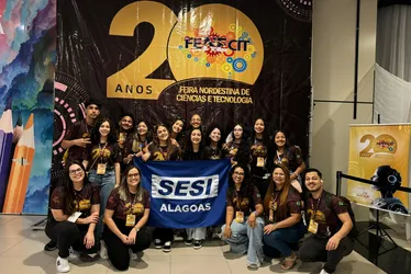 
			
				Estudantes da Escola Sesi Benedito Bentes são premiados na Fenecit 2024
			
			