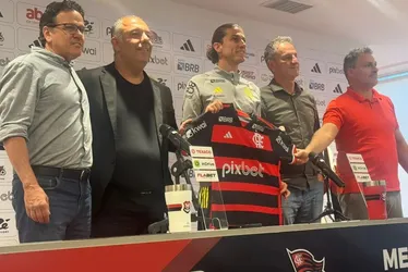 
			
				Filipe Luís prega união em apresentação no Flamengo: ‘Preciso de todos’
			
			