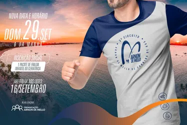 
			
				Inscrições para o Circuito Arnon de Mello têm início no dia 16 de setembro
			
			