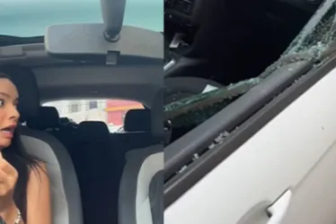 
				Jovem grava tentativa de assalto enquanto se maquia no carro
			
			